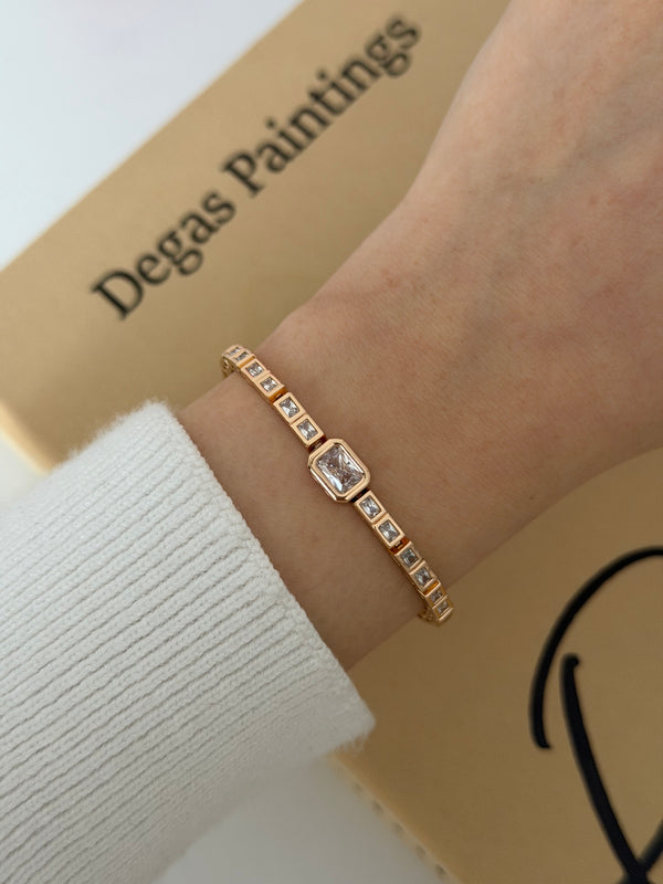 Rose Baget Taşlı Bileklik