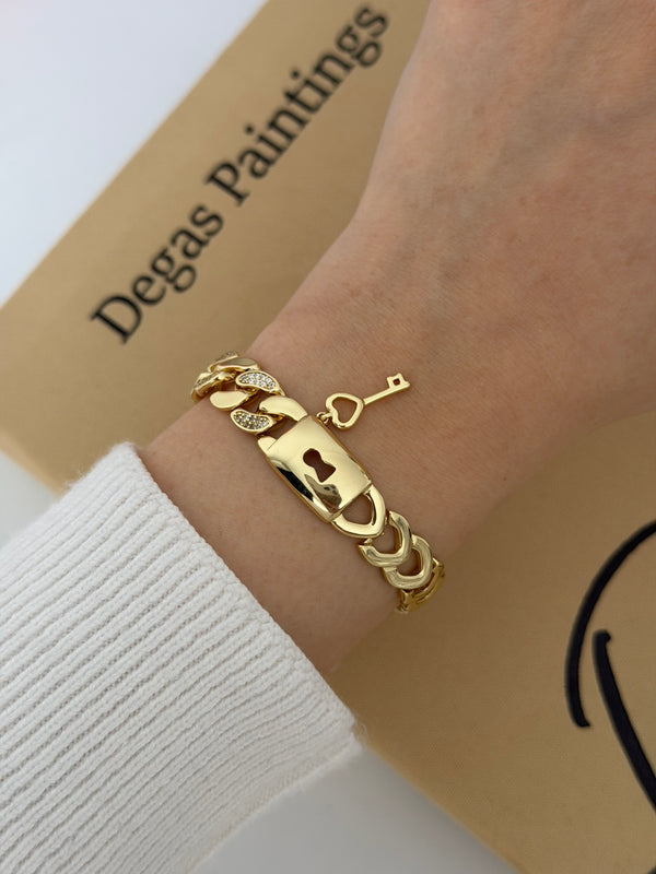 Anahtar Kilit Model Bileklik