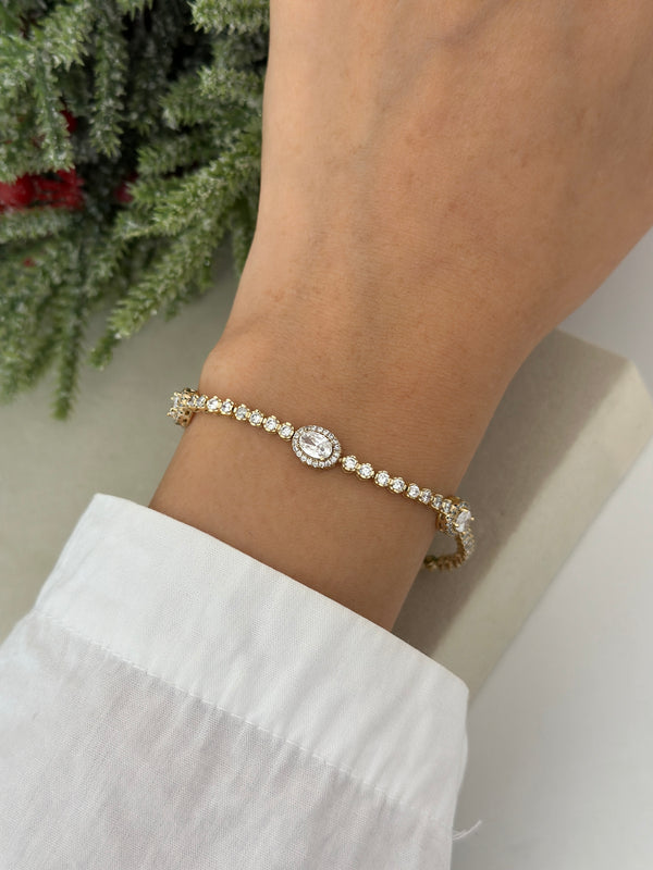 Tasarım Kilit Su Yolu Bileklik