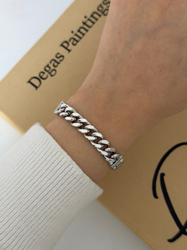 Kordon Kenar Silver Gurmet Bileklik