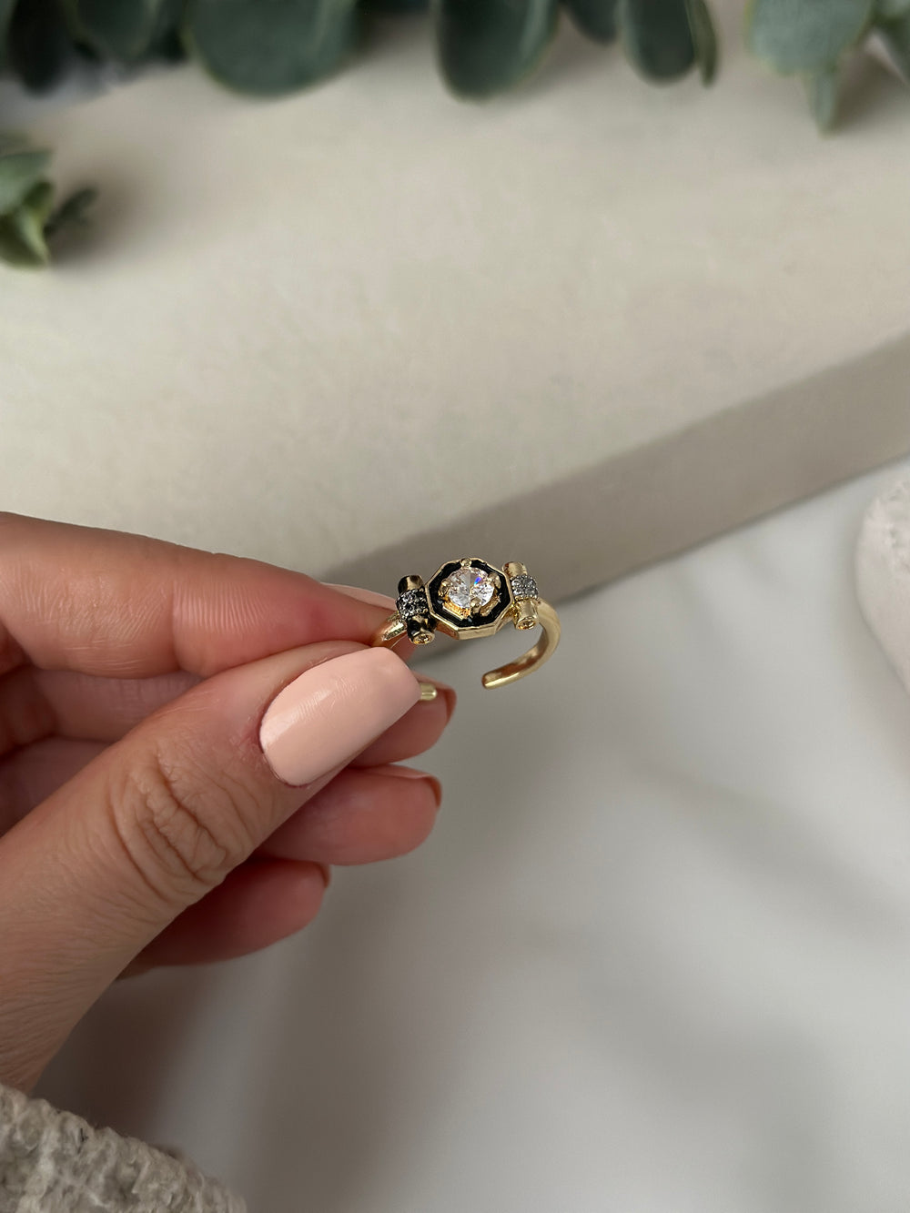 Çelik Vintage Yüzük