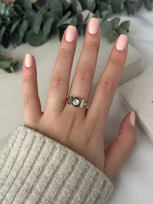 Çelik Vintage Yüzük