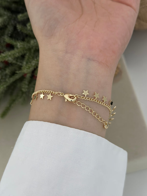 Yıldız Charmlı Bileklik