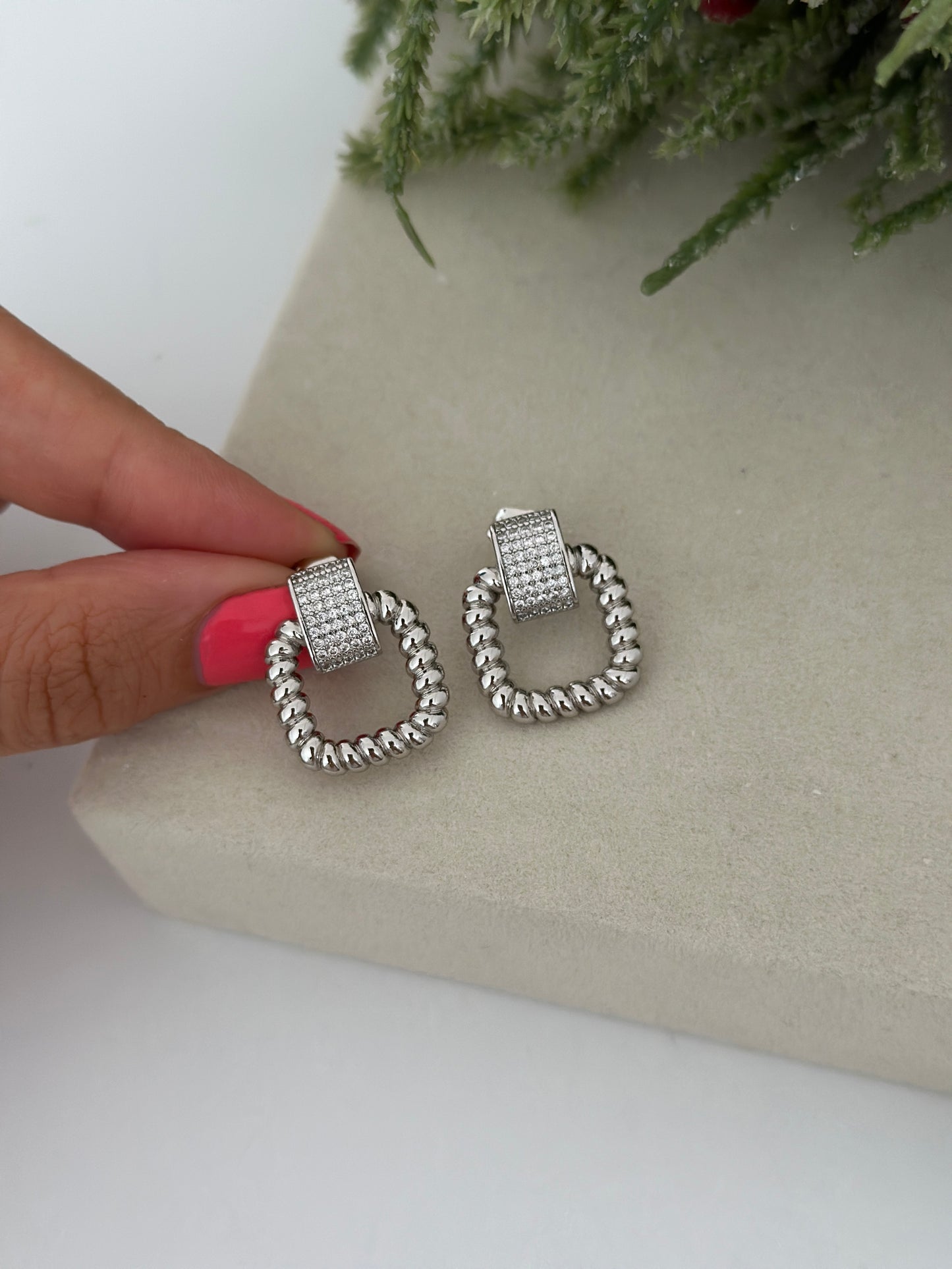 Silver Sandra Küpe