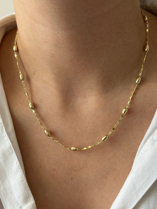 Top Detay Pul Ezme Kolye