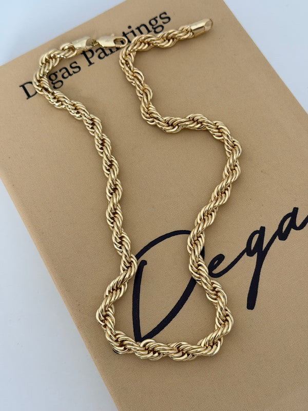 Kalın 60 CM Burgu Kolye