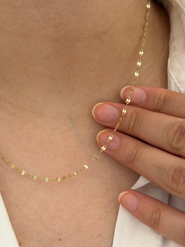 Aynalı Zincir Kolye