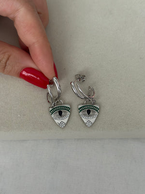 Göz Detay Çoklu Görünüm Küpe