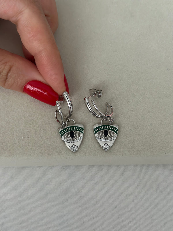 Göz Detay Çoklu Görünüm Küpe