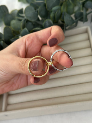 İkili Yüzük Gold-Silver