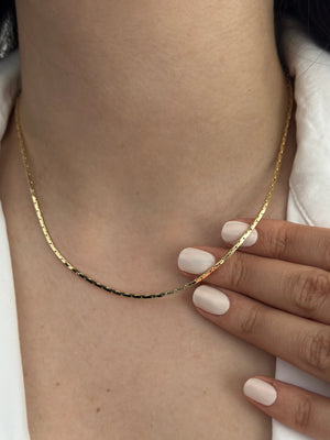 Küp Zincir Kolye 45 cm