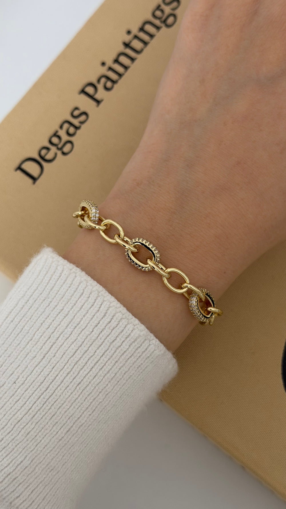 Taşlı Halka Bileklik