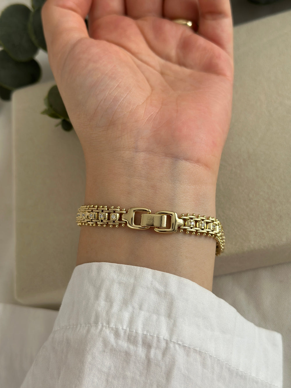 Taşlı Deko Bileklik