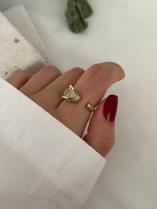 Çelik Kaplan Model Yüzük