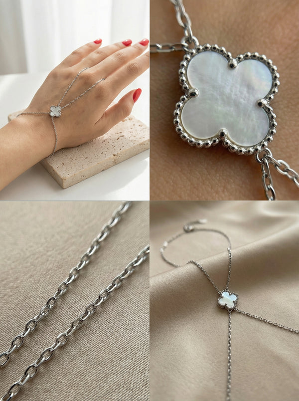 Çelik Silver Yonca İçi Sedef Şahmeran