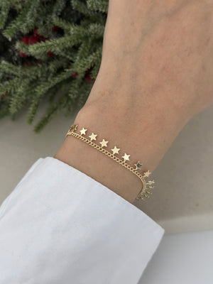 Yıldız Charmlı Bileklik