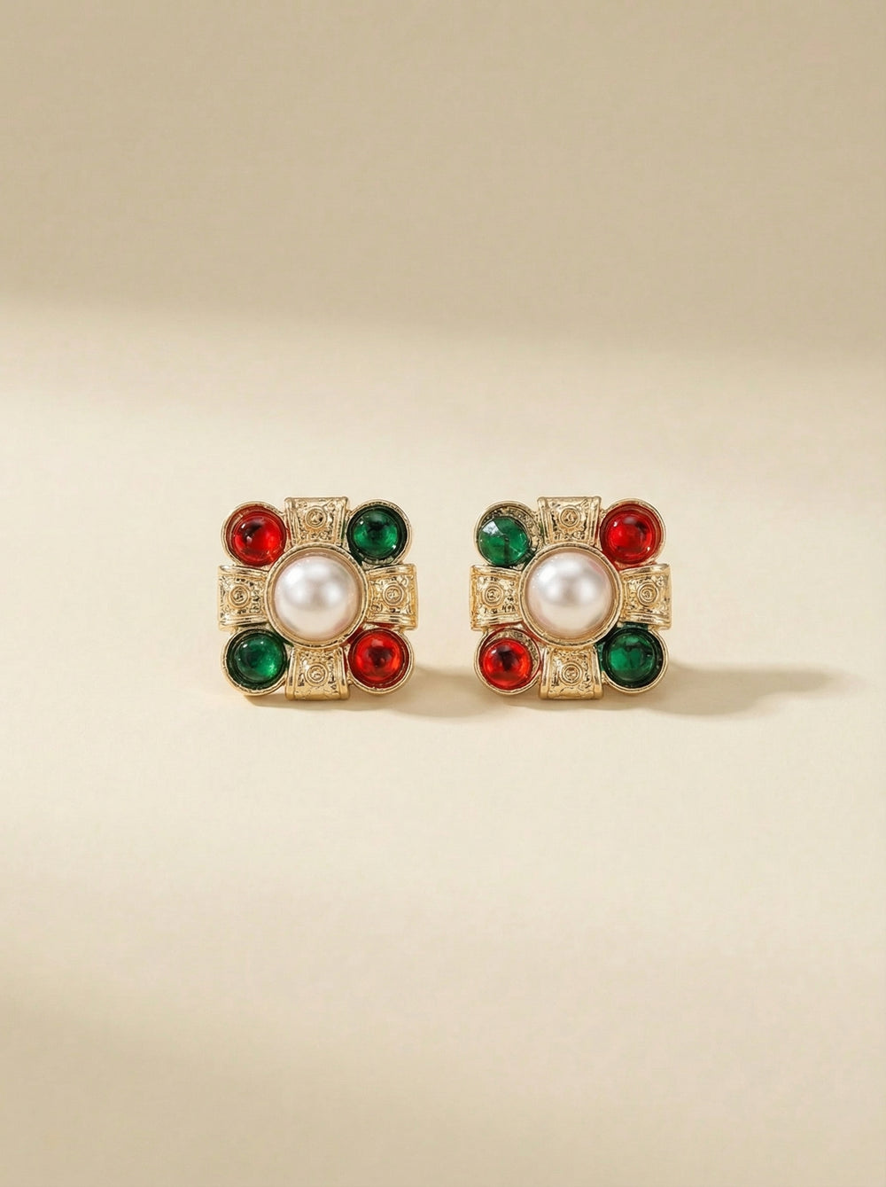 Renkli Vintage Küpe