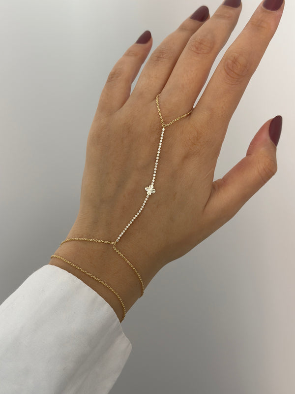 Yonca Detay Su Yolu Taşlı Şahmeran