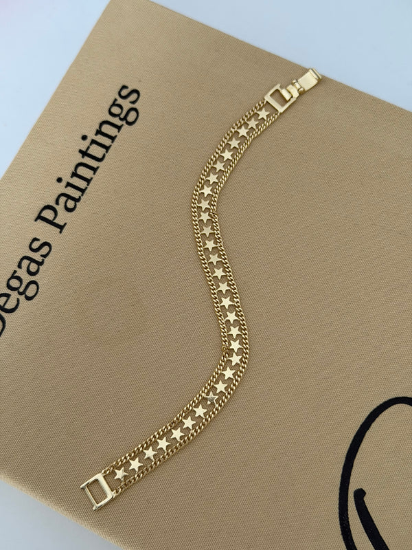 Yıldız Sıralı Bileklik