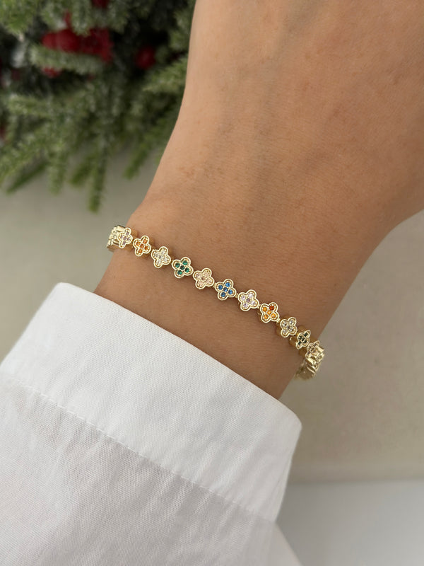 Vip Mini Çiçekli Bileklik