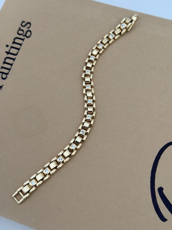 Mini Taş Detaylı Kordon Bileklik