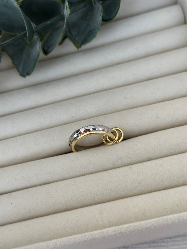 İkili Yüzük Gold-Silver