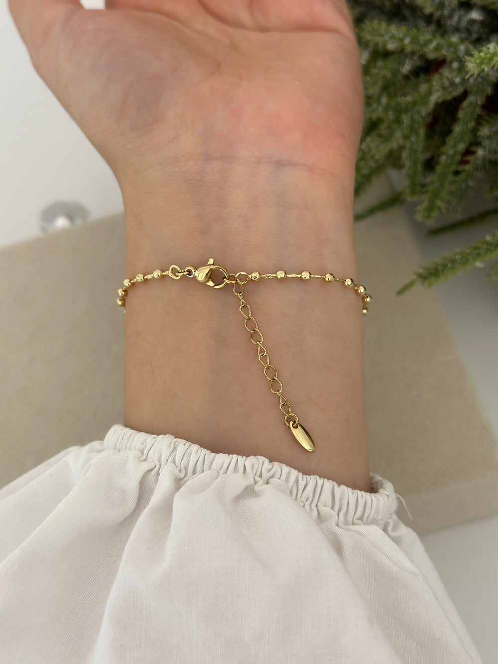 Mini Dorika Top İnce Bileklik