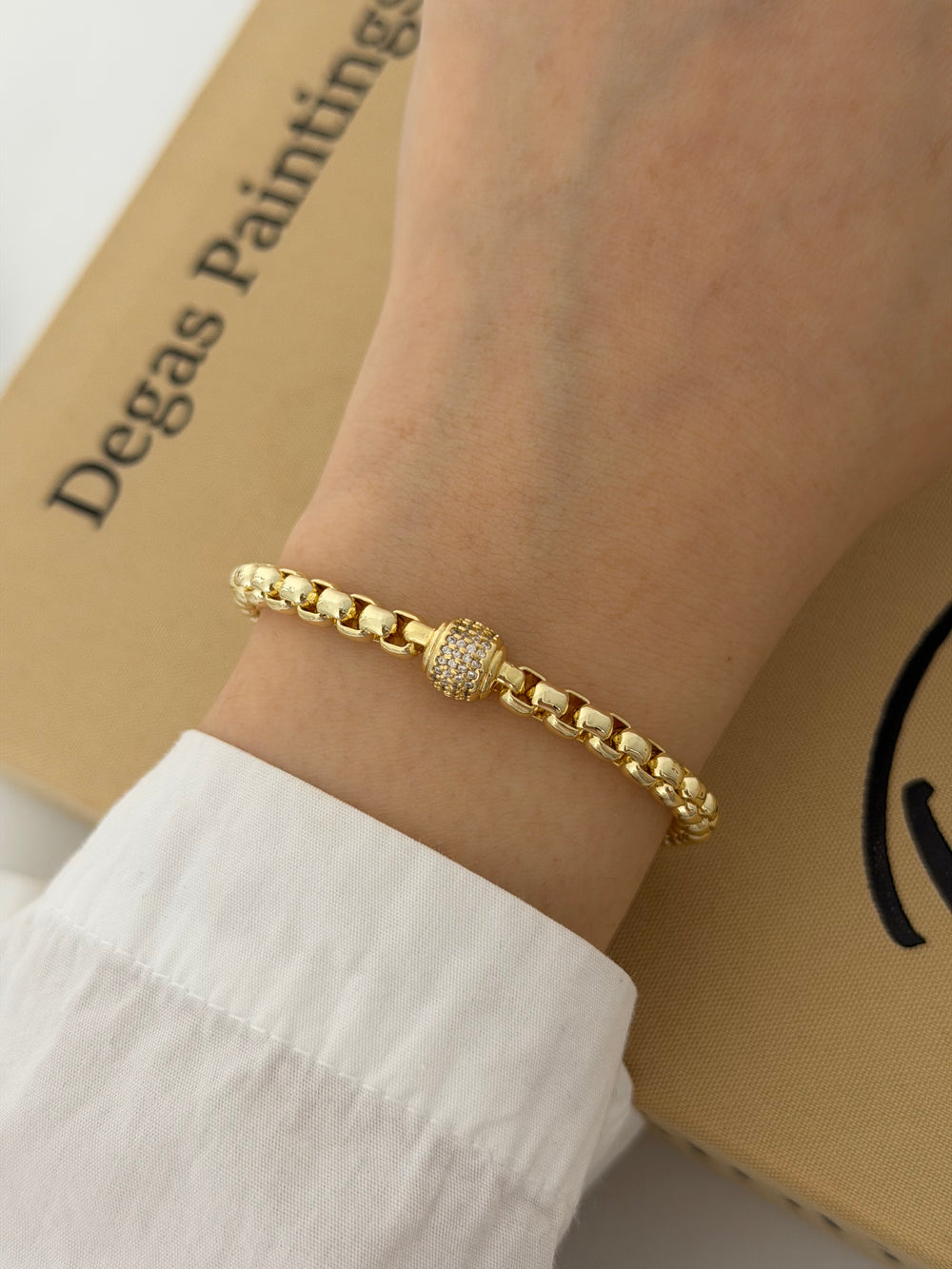 Uzatma Halkalı Arnavut Zincir Bileklik