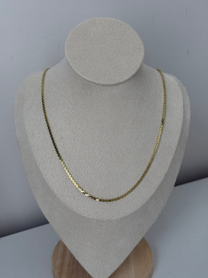 İnce S Model Kolye 45cm