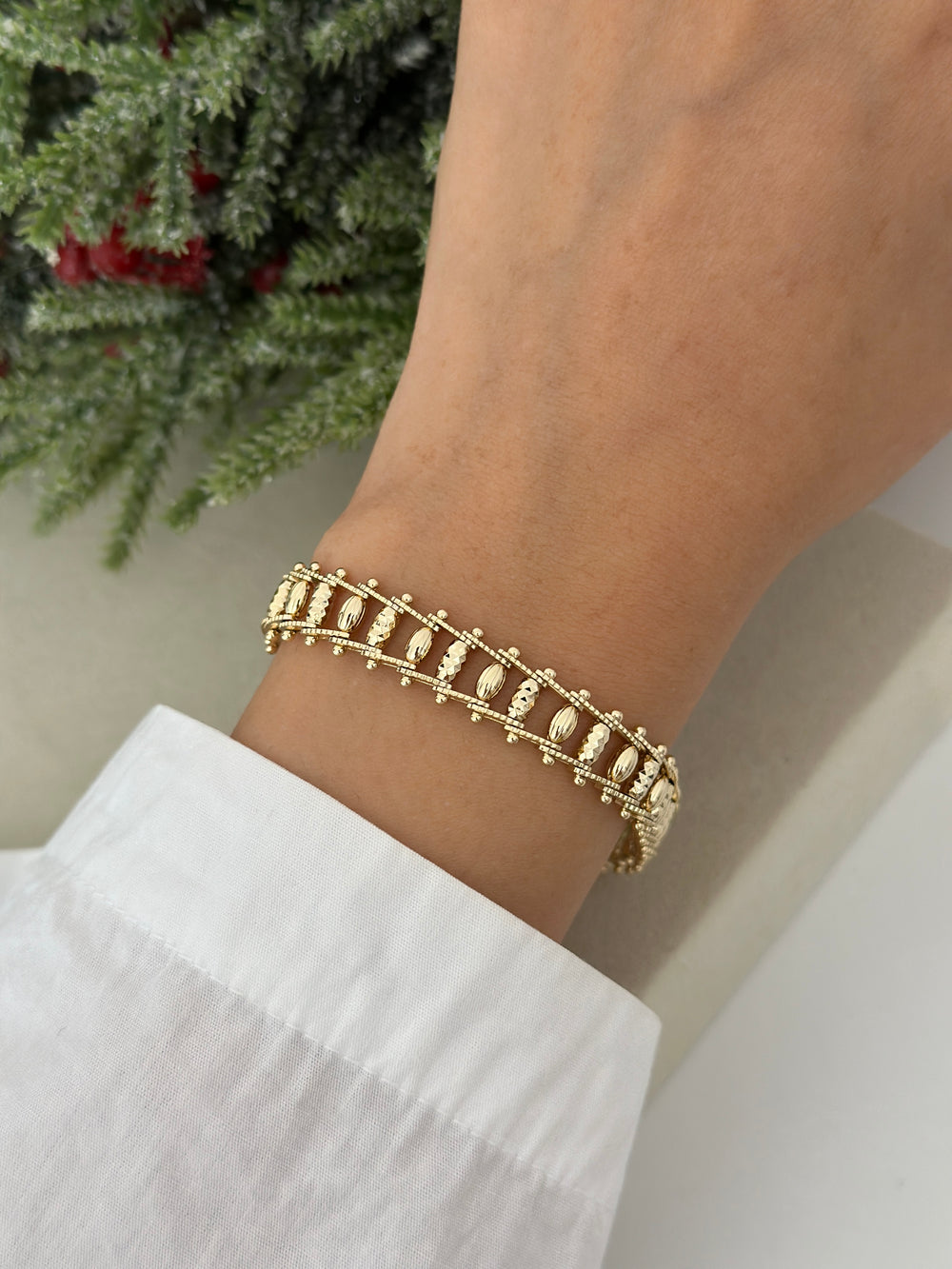 Silindir Dorika Top Bileklik