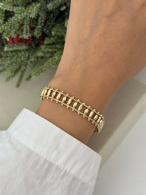 Silindir Dorika Top Bileklik