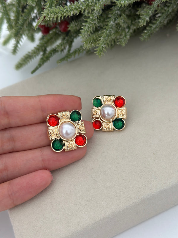 Renkli Vintage Küpe