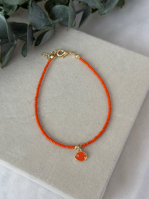 Turuncu Balık Halhal