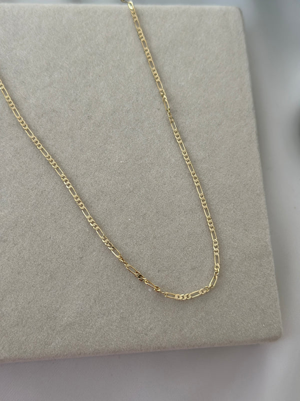 İnce Figaro Zincir 50cm