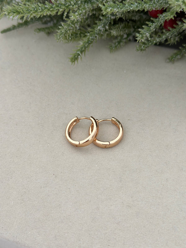 Rose Ara Boy Halka Küpe