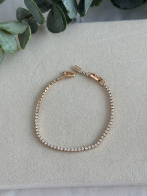 Rose İnce Su Yolu Bileklik