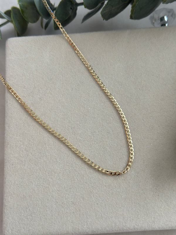 İnce Yassı Gurmet Zincir Kolye