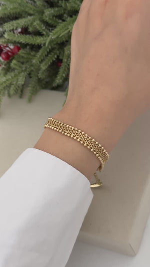 Topçuk Kenar Bileklik